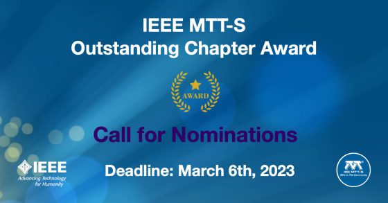 2024 MTT-S Outstanding Chapter Award Nomination