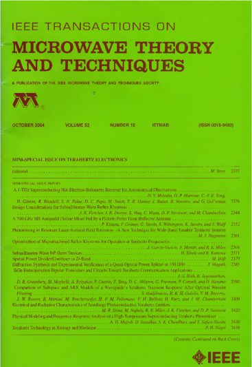 IEEE Transactions on Microwave Theory and Techniques